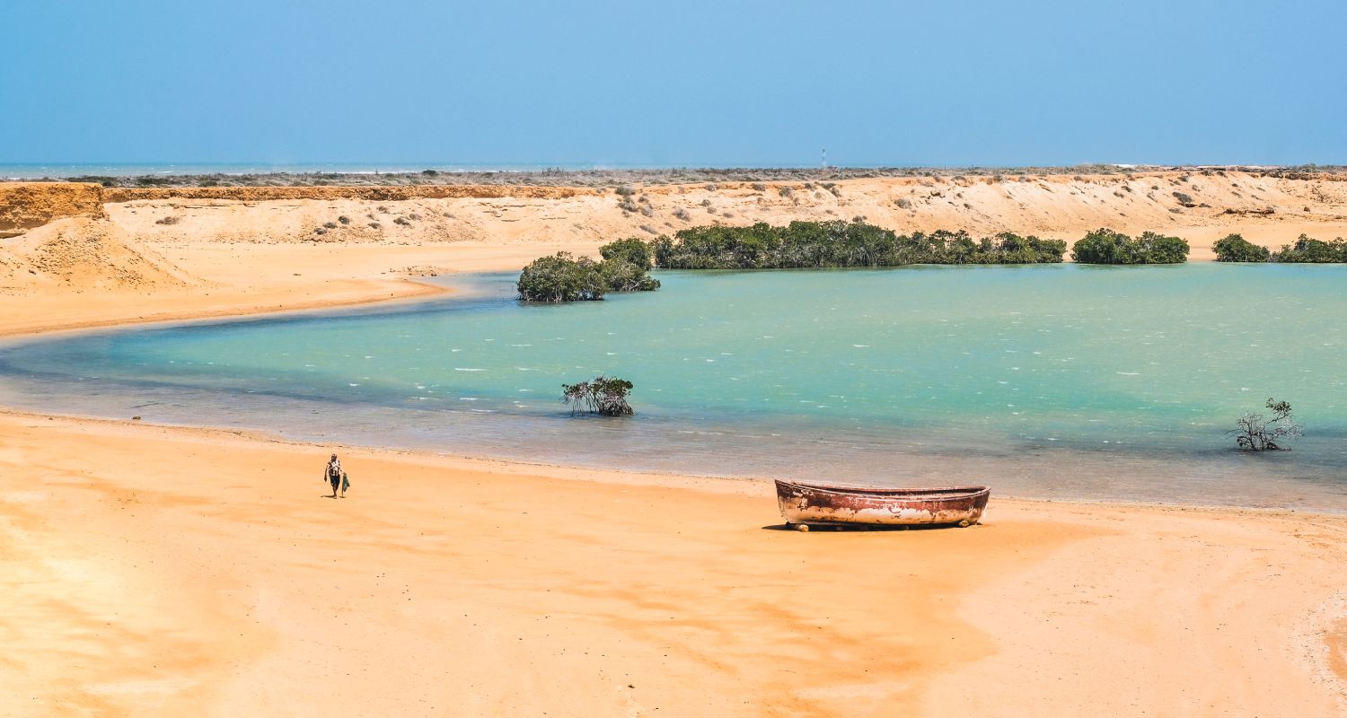 Playa en La Guajira